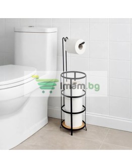 Метален държач поставка за тоалетна хартия